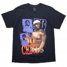 50 Cent Official Merch Collage T-shirts / Black