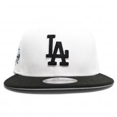 New Era 9Fifty Snapback Cap Los Angeles Dodgers Dodger Stadium 40th Anniversary / White x Black