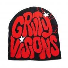 Skullcap Beanie Gravity Visions / Black x Red