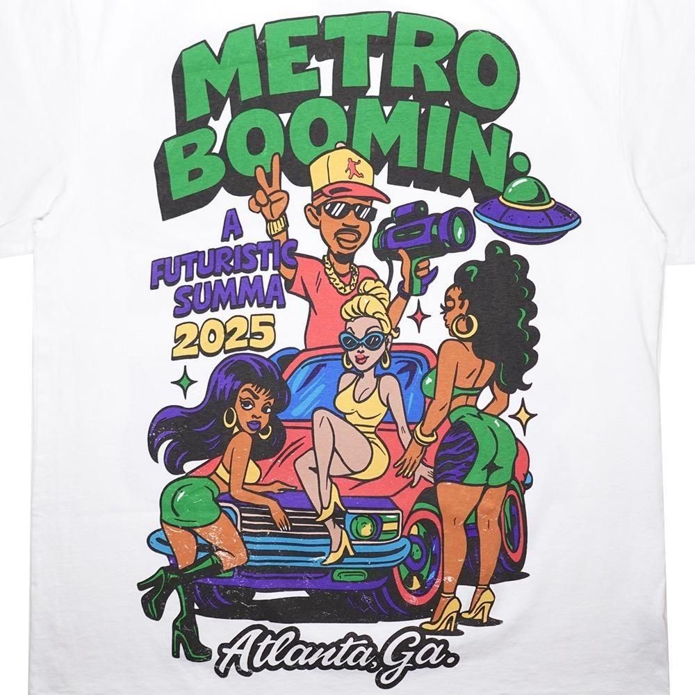Metro Boomin SUMMA '25 TEE メトロブーミン Metro Boomin A Futuristic Summa Official Merch Summa '25 T-shirts