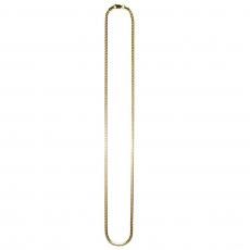 14K Coating Silver 925 Miami Cuban Chain Necklace No.400 / Gold