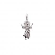 Silver 925 Chain Top No.147 Infant Jesus / Silver