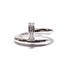 Silver 925 Nail Ring No.99 / Silver