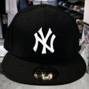 New Era Cap "New York Yankees" Black x White