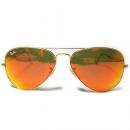 Ray-Ban Sunglasses Aviator Large Metal / Matte Gold