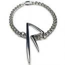 Alloy Bracelet No.34 Rihanna / Silver