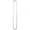 Alloy Rope Chain Necklaces No.41 / Silver