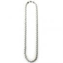 Alloy Rope Chain Necklaces No.45 / Silver
