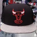 New Era Strapback Mesh Cap Chicago Bulls / Black