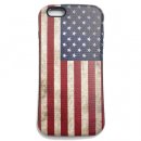 S5-Style iPhone 6 Plus Cover USA Flag / Multi