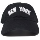 Newhattan 6 Panel Baseball Cap New York / Black