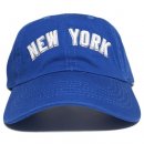 Newhattan 6 Panel Baseball Cap New York / Royal Blue