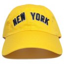 Newhattan 6 Panel Baseball Cap New York / Yellow