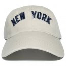 Newhattan 6 Panel Baseball Cap New York / Khaki