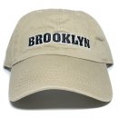 Newhattan 6 Panel Baseball Cap Brooklyn / Khaki