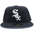 New Era 59Fifty Fitted Cap Chicago White Sox Old Authentic / Black