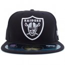New Era 59Fifty Fitted Cap Oakland Raiders Authentic On-Field / Black