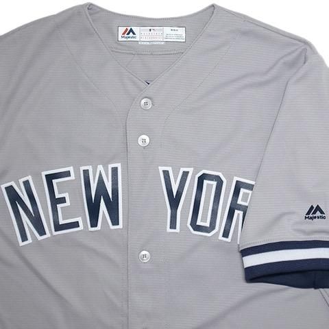 極美品Majestic MLB NY SUBWAY SERIES Jersey白 Majestic MLB New York NY Yankees Cool Base Baseball Jersey