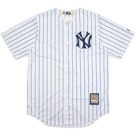 Majestic Cooperstown Baseball Jersey “New York Yankees Mickey Mantle” /  White - 名古屋 Blow Import HIPHOP WEAR SHOP