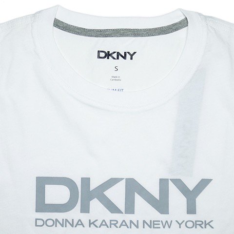 DKNY T-shirts “Logo” / White - 名古屋 Blow Import HIPHOP WEAR SHOP