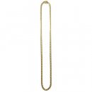 14K Gold Coating Silver 925 Miami Cuban Chain Necklace No.103 / Gold