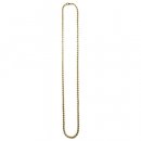 14K Gold Coating Silver 925 Ball Chain Necklace No.105 / Gold