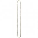 14K Gold Coating Silver 925 Ball Chain Necklace No.112 / Gold