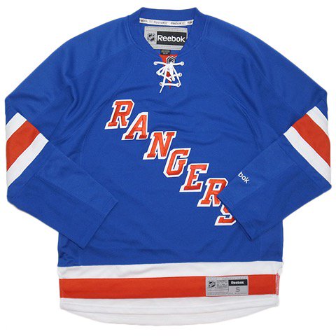 Reebok Premier Hockey Jersey “New York Rangers” / Blue - 名古屋 Blow Import  HIPHOP WEAR SHOP