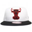 New Era 9Fifty Snapback Cap Chicago Bulls / White x Black