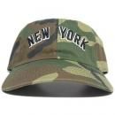 Newhattan 6 Panel Baseball Cap New York / Woodland Camo