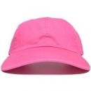 Newhattan 6 Panel Baseball Cap / Hot Pink