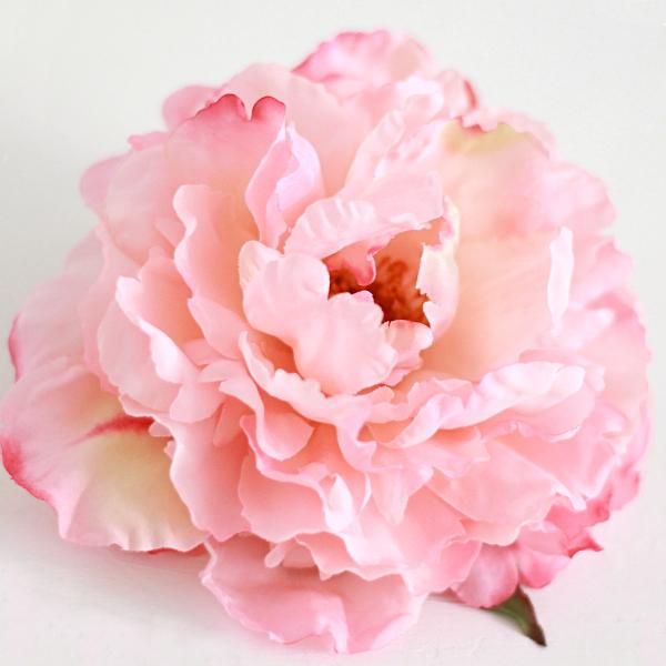 桜と芍薬の髪飾り(ピンク) - airaka｜花飾りのアトリエ