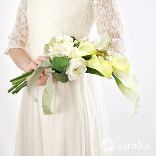 ウェディングブーケ - airaka｜花飾りのアトリエ