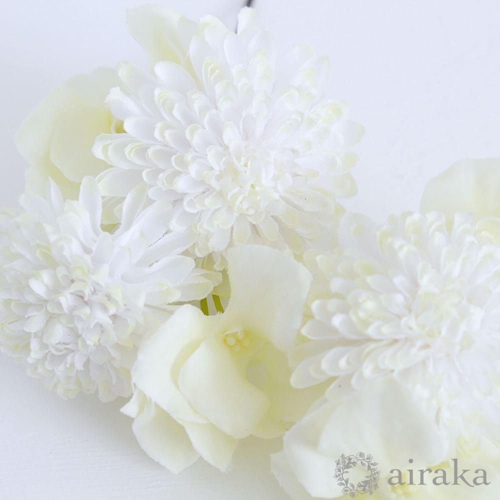 1700円 ビオラ あじさい 髪飾り 1700円 ビオラ あじさい 髪飾り ビオラ