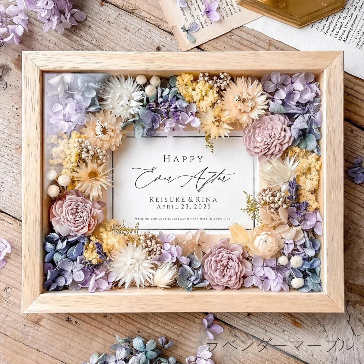 フラワーフォトフレーム（8colors） - airaka｜花飾りのアトリエ