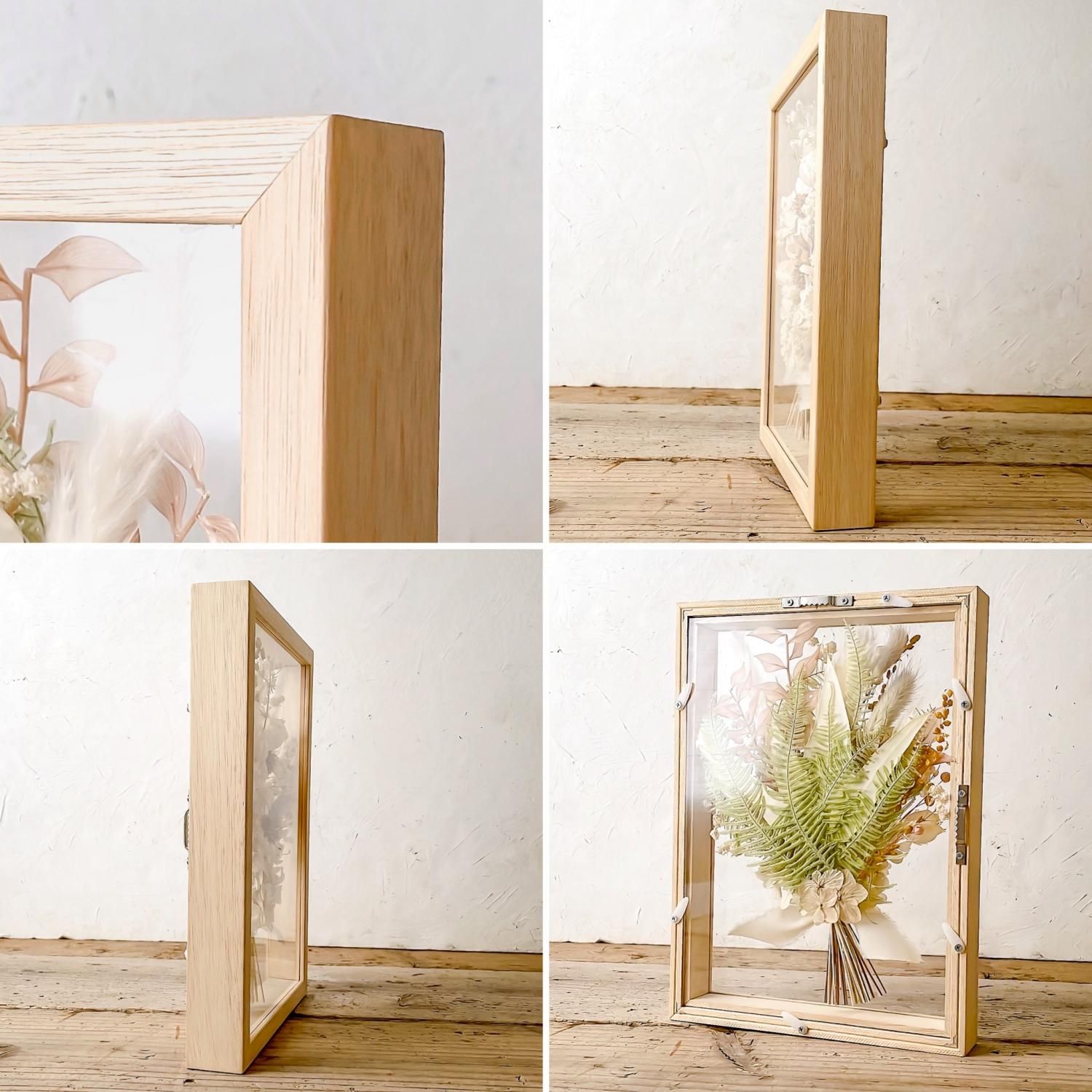 フラワークリアフレーム/ブーケ（6colors） - airaka｜花飾りのアトリエ