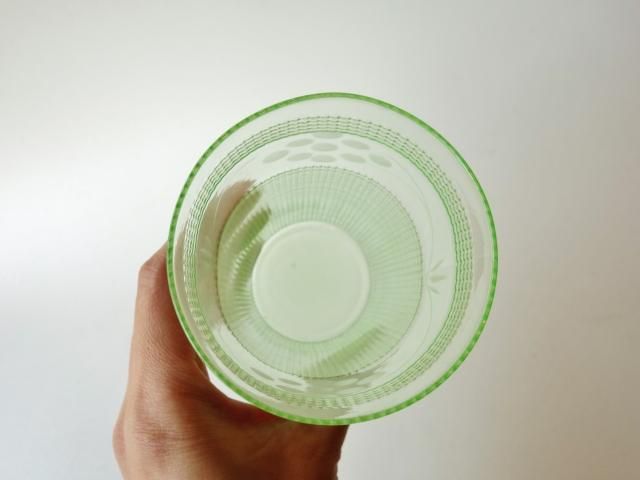 ウランガラスコップ - 倉敷 こきーゆ