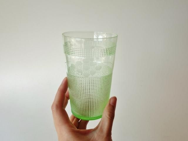 ウランガラスコップ - 倉敷 こきーゆ