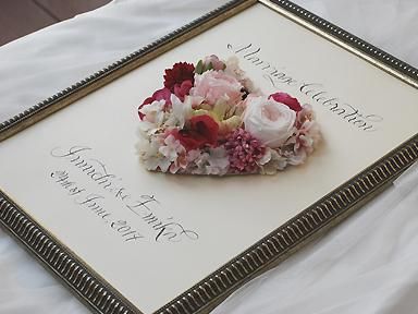 ウエルカムボード＆席札＆カリグラフィー - Vingt Quatre