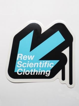 r Arrow logo sticker08 / Black x Blue