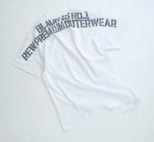 REW BLACK IS NO.1 LS-T WHITE/NATURAL/BABY PINK