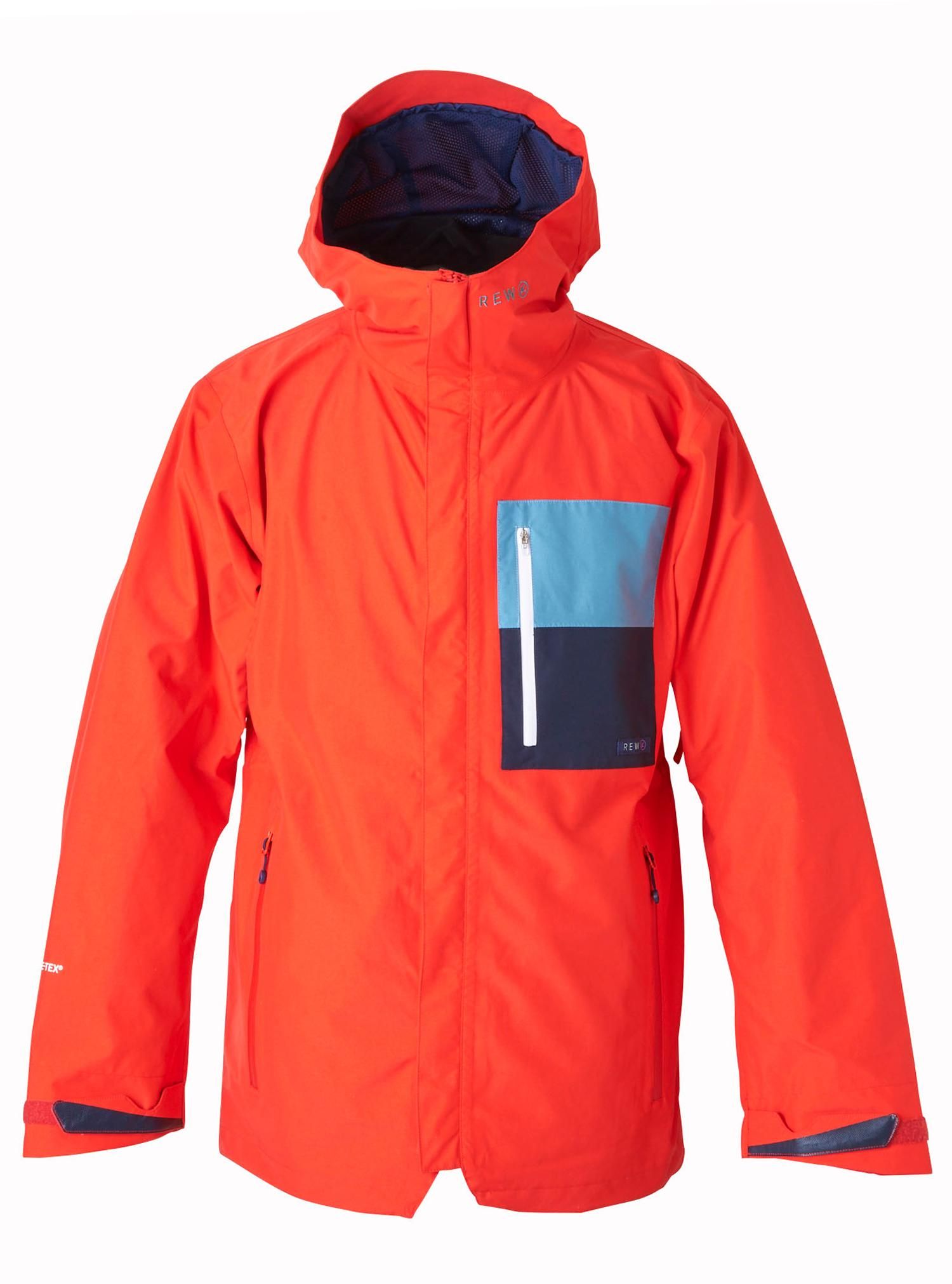 KAMIKAZE F+LIGHT JKT [GORE-TEX ] RED x D-BLUE x P-NAVY - Rew
