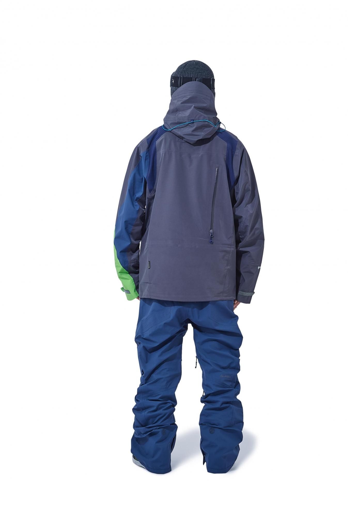 THE REALITY JKT 19 [GORE-TEX] 3L / CHARCOAL x SLATE x GRSS M