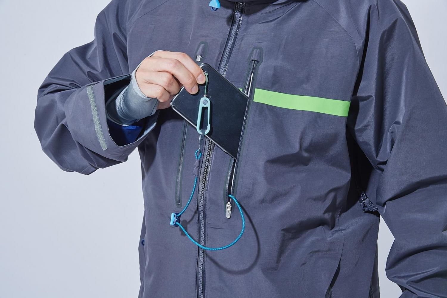 THE REALITY JKT 19 [GORE-TEX] 3L / CHARCOAL x SLATE x GRSS Mサイズ