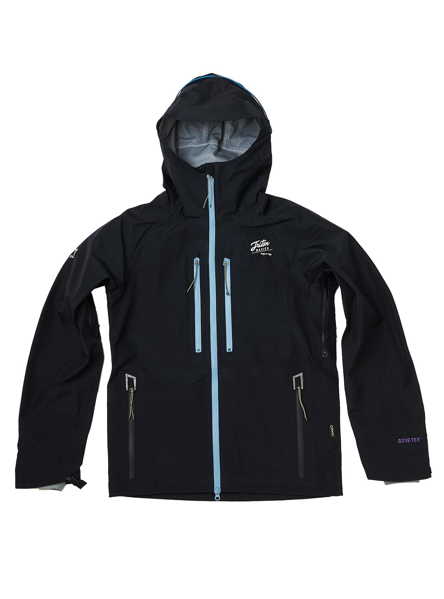 THE BASIC JKT LIGHT【GORE-TEX 3L】 BLACK Lサイズ - Rew THE BASIC JKT LIGHT【GORE-TEX 3L】 BLACK Lサイズ - Rew