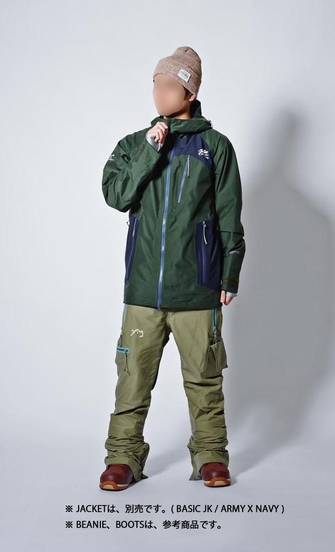 THE BASIC CARGO 16 【 GORE-TEX 2L 】 STONE - Rew / VOLUME GLOVES ONLINE SHOP