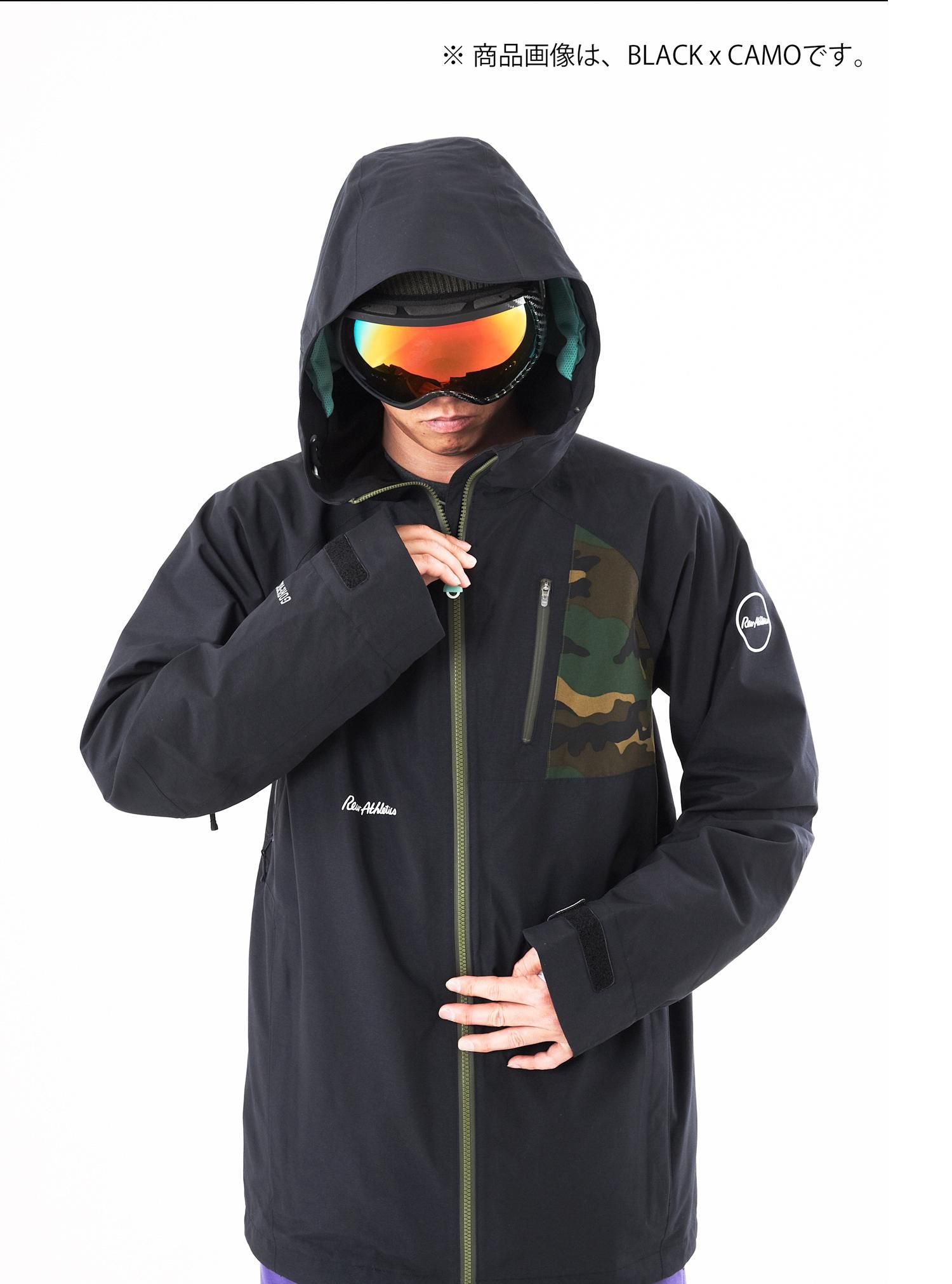 KAMIKAZE JKT 【 GORE-TEX 2L 】REAL BLACK 展示サンプル M KAMIKAZE JKT 【 GORE-TEX 2L 】REAL BLACK 展示サンプル M