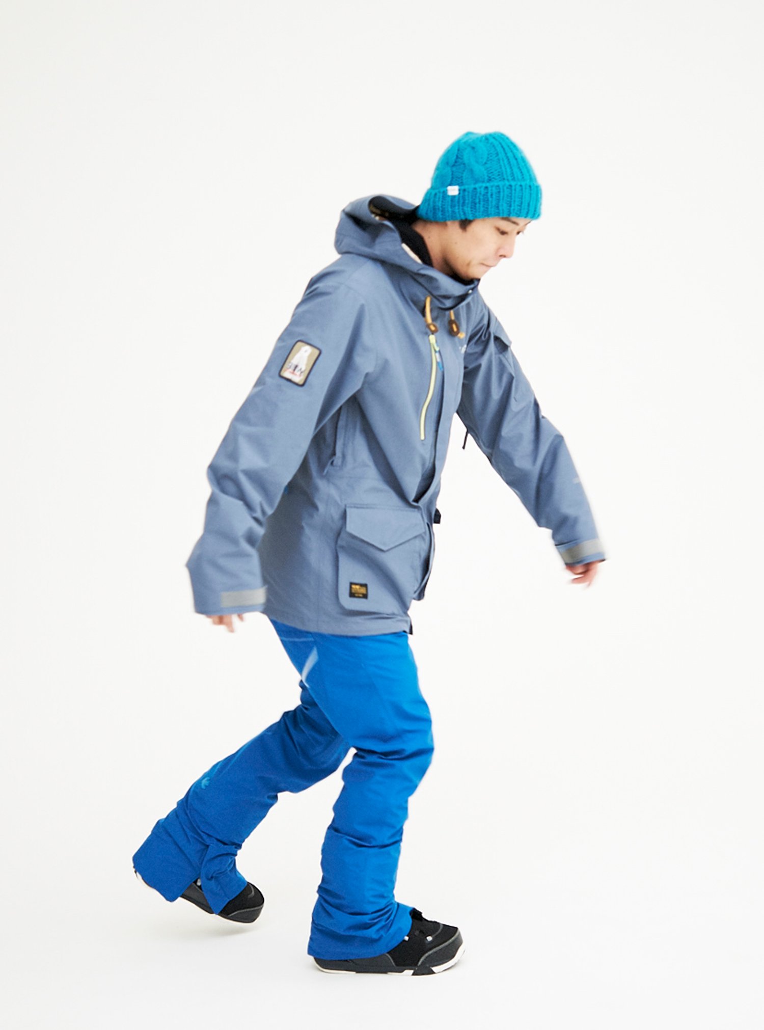 STRIDER JKT 11 【 GORE-TEX 2L 】 BLUE GRAY 展示サンプル Mサイズ