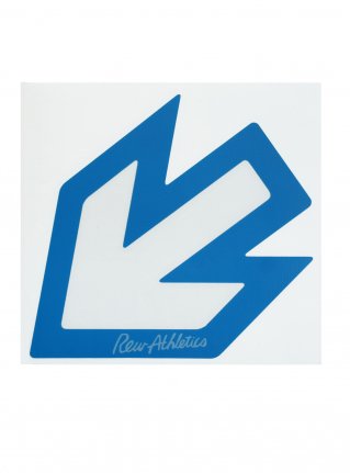 r New Arrow logo sticker (die cut)  Blue