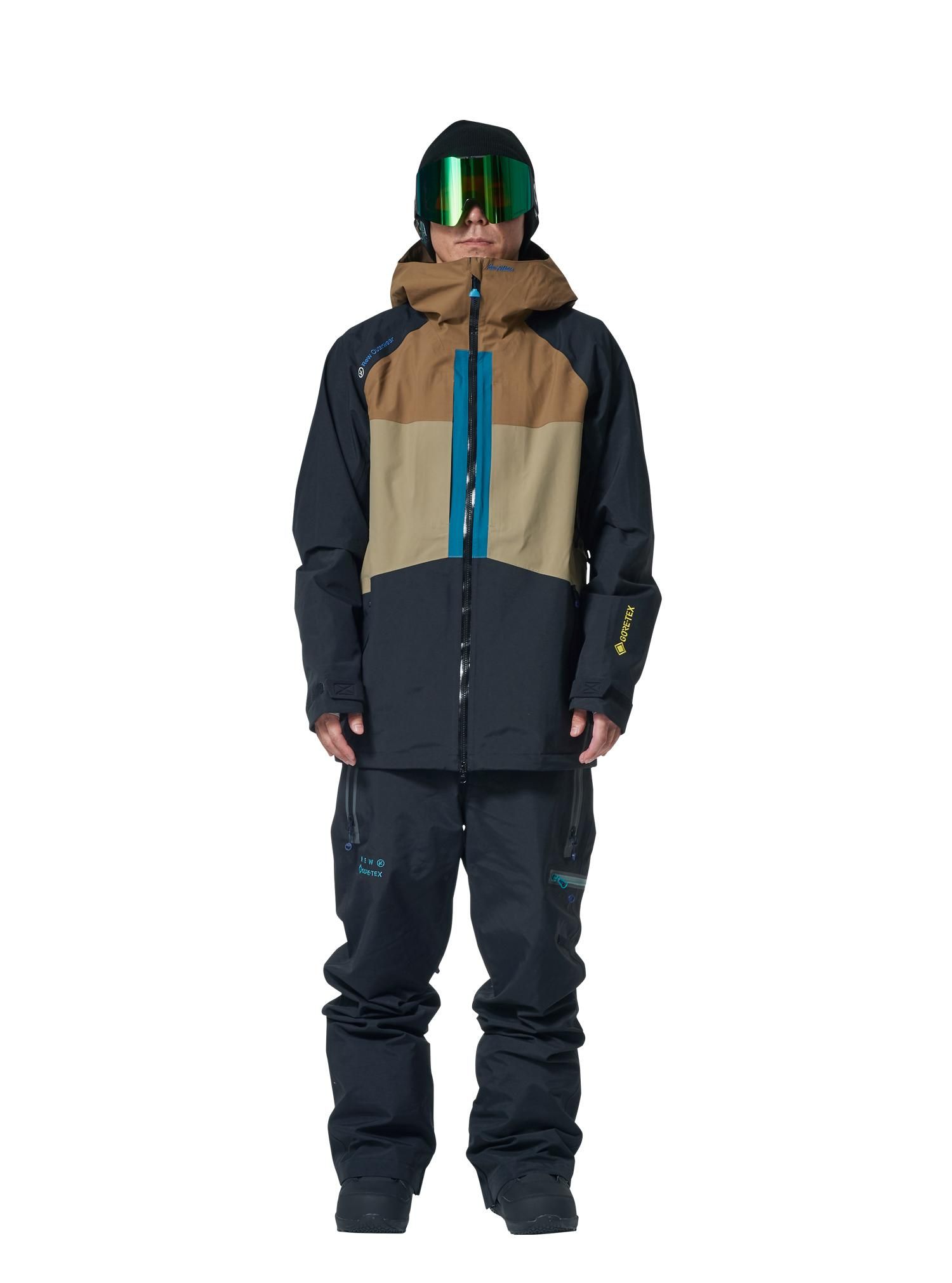 r KAMIKAZE JKT 25 [ GORE-TEX］ BLACK x KHAKI x SAND x B-GREEN
